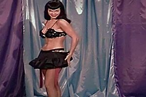 orbiting odyssey evokes vintage betty page allure