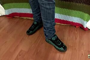 Heavenly Brunette Plays with Dildo and Real Dick