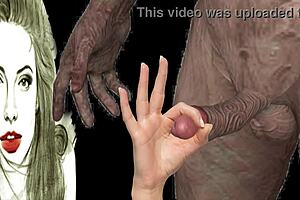 intense jerk off instructions lead to massive cum on face explosion