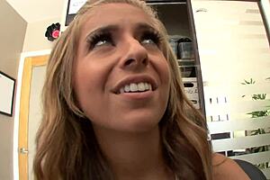 madelyn monroe gets caught in an awkward moment