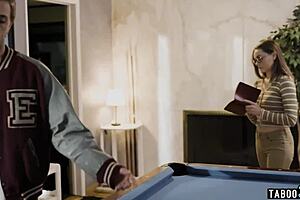 Perv Superstar Takes Advantage of Timid Teen Reporter Aften Opal