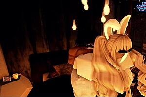 Fucking Candy in Her Cosplay Bunny Outfit Ro-Cons