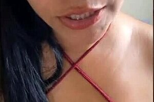 Naughty Teacher Spits Tits! Cums On Face!