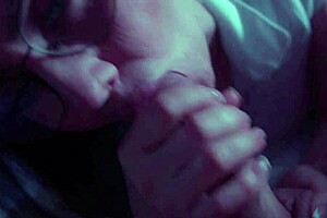 Prurient woman sucks cock her paramours