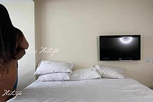 The boss's hunk sucked me to orgasm before thrusting his big black cock inside