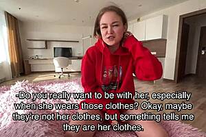 cock teasing girl gets pussy creamed