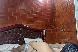 Britadeira couldn't handle fernanda chocolatte's brutal ride, knocked out in first round, ate her ass in second and came again 😈