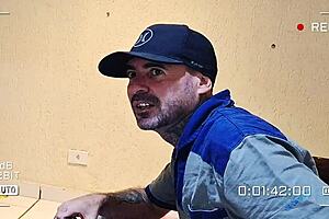 housewife gets visited by naughty technician at home