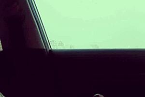 Dick Dance Outside In Vehicle