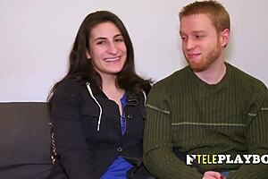 Petite Sexy Brunette Gets Intense Booty Massage In Wild Orgy