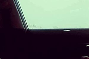 Dick Dance Outside In Vehicle