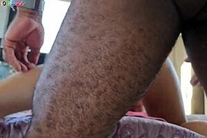 guy couldn't resist going hard in my ass during anal