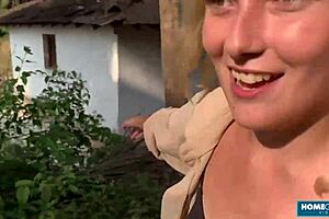 Blondie Lolipop Receives Facial from Hunk Mark Pirson in Bedroom Quickie