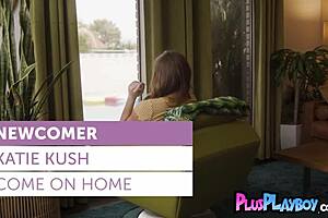 Sexy Katie Kush Exposed Sexy Naked Body After Hot Striptease For Playboy