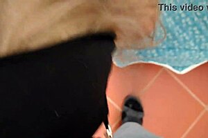 Preview - blonde milf blowjob with cum swallowing pov