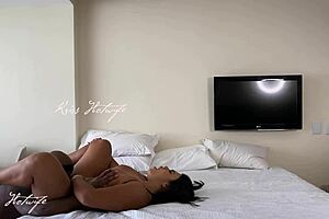 The boss's hunk sucked me to orgasm before thrusting his big black cock inside