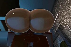 Feeling the rough passion with big black cocks in Roblox sex episode two.