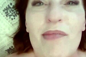 Dawnskye1962 worships her ass and teases with big natural tits