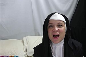 fuck my ass, horny nun begged