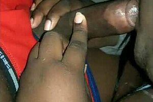 i love this sloppy ebony blowjob deepthroat cum all over my cock