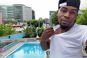 Massive cock shoves deep into horny kaden kole's wet pussy