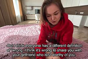 cock teasing girl gets pussy creamed