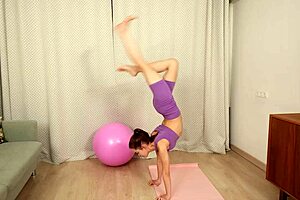 Fitness Workout Ends With Intense Sex