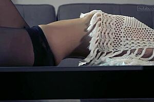 sensual tease leads to intense orgasm