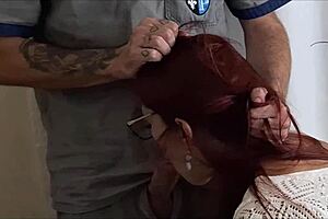 housewife gets visited by naughty technician at home