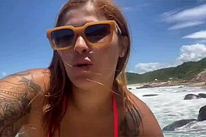 Chupei O Roludo Na Praia E Todo Mundo Fico Olhando