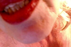 Black satin panties tease greg in fierce orgasmic masturbation