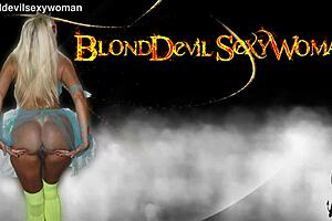 dressed up as a hot milf, she performs a sexy striptease and gets her clothes ripped