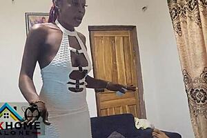 african woman shares boyfriend's white cock with friend