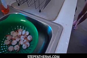 blonde teen gets pov blowjob