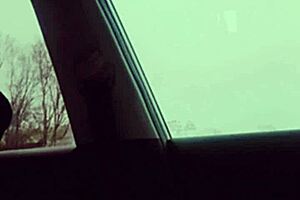 Dick Dance Outside In Vehicle