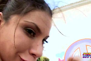 anal threesome aleksa nicole christie stevens in pervcity