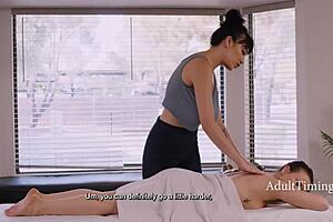 she came for a massage now she needs - alison rey little 18+ puck