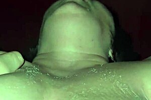 hey, check out this milf milking her big tits while riding that cock