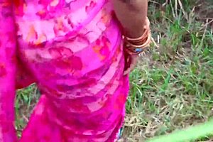 Desi Village Bhabhi Fucks Lover Boy Outdoors On Ranch.