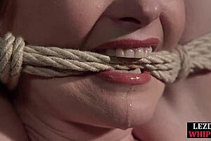 Lezdom Dildo Fucks and Spanks Curvy Ginger Sub 😈