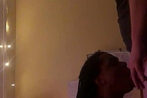 Homemade Amateur Ebony Blowjob