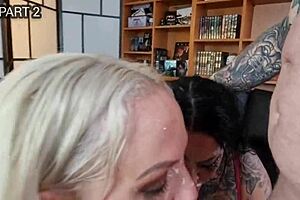 Louise lee vs ashley cumstar extremely dirty piss anal threesome milk whipped cream and milk in ass mouthfull of food gagging 2 2