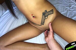 young asian girl with perfect body