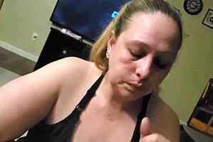 Intense Dirty Talk During Cock Sucking Session