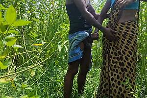 desi bhabhi getting hard fuck outdoor with anal sex and fingering 😍