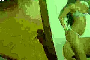 lexidona teasing in front of mirror