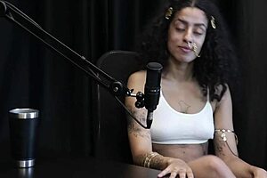 Morena shows hairy pussy and ass, judged by friend, takes Russian cum, banned by Saudi.