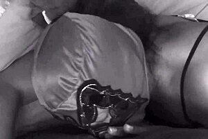 mexican wrestler girl in mask sucks cock during wrestling match