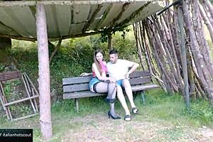 the boy fucks the slutty milf in various positions, ending with a creampie