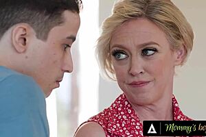 caring pawg milf dee williams satisfies hormonal guy in sensual sessions